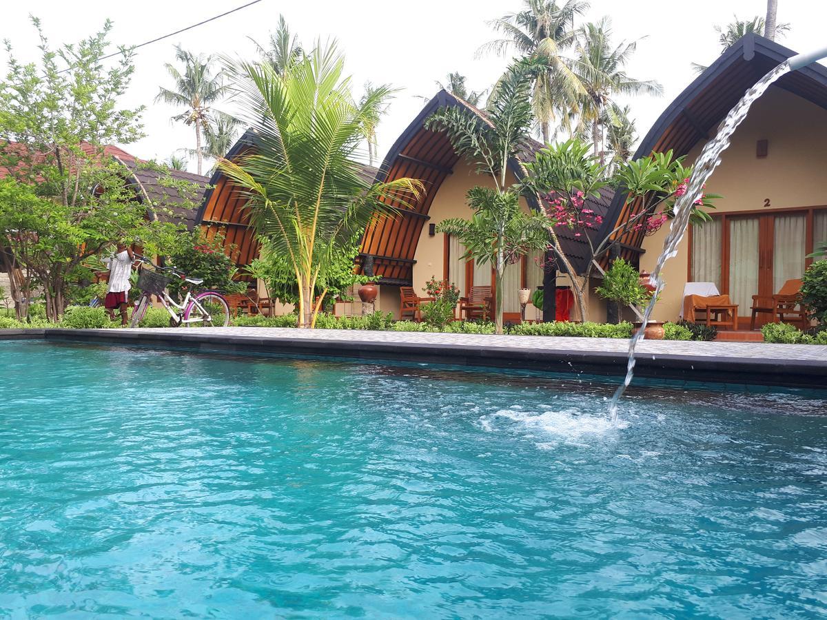 Bedolo Bungalows Gili Air Exterior foto